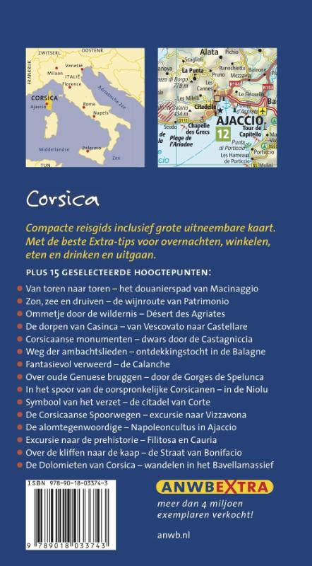 Achterkant van Corsica