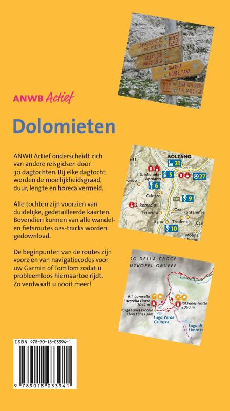 Achterkant van Dolomieten