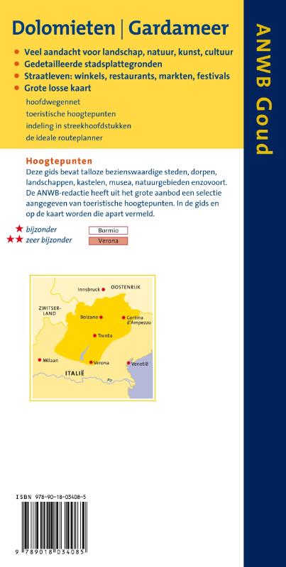 Achterkant van Dolomieten, Gardameer