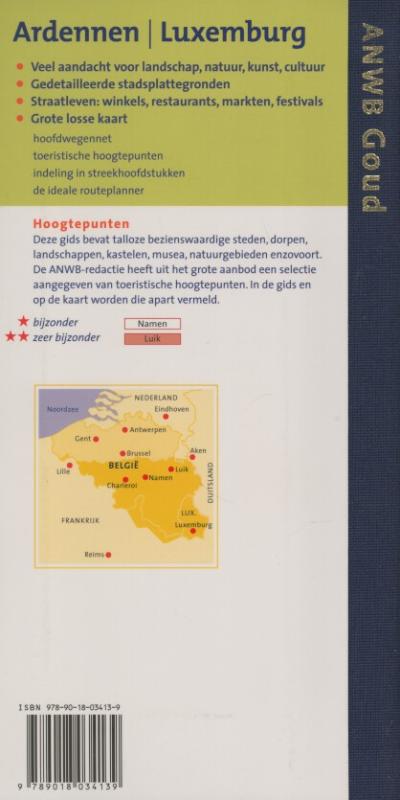 Achterkant van Ardennen, Luxemburg