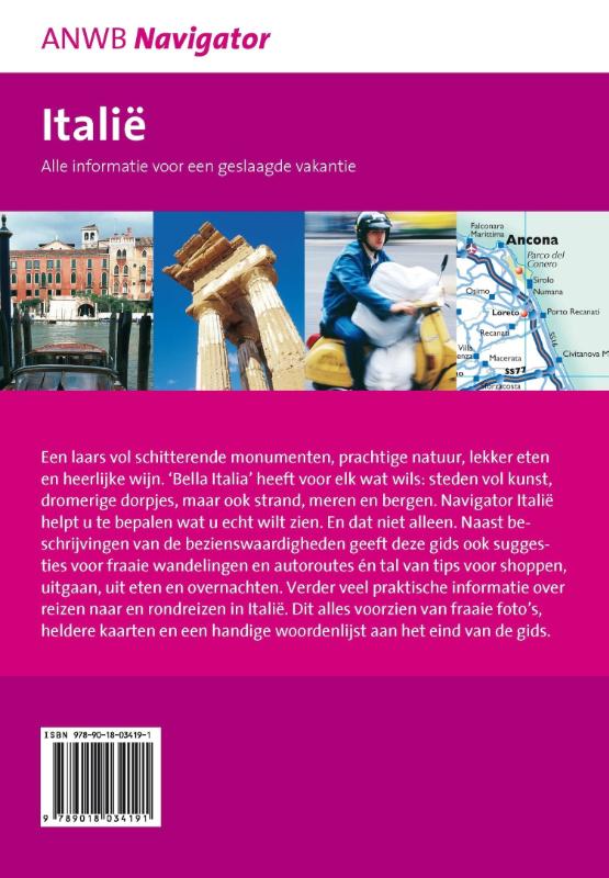 Achterkant van Italië