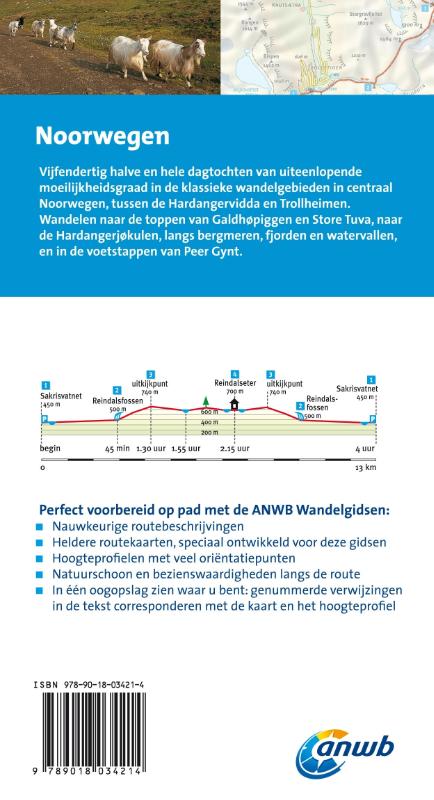 Achterkant van Noorwegen