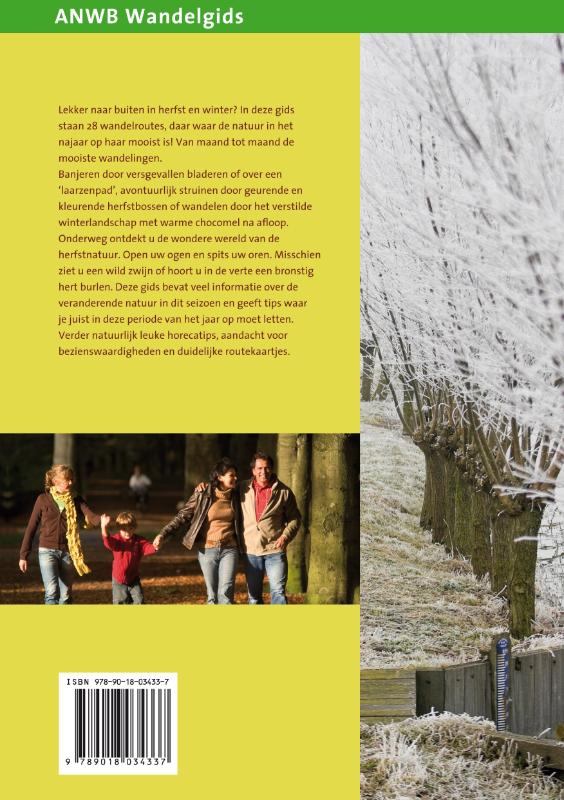 Achterkant van Herfst en winter
