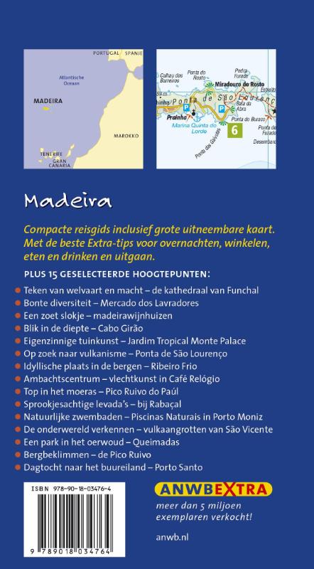 Achterkant van Madeira
