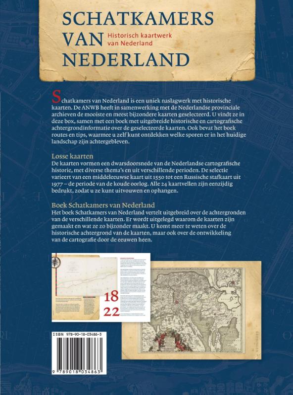 Achterkant van Schatkamers van Nederland