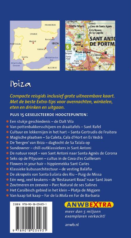 Achterkant van Ibiza