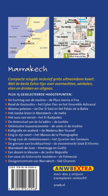 Achterkant van Marrakech
