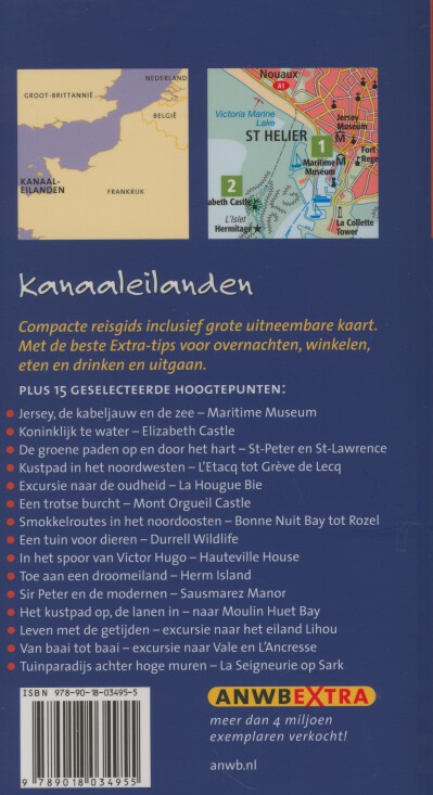 Achterkant van Kanaaleilanden