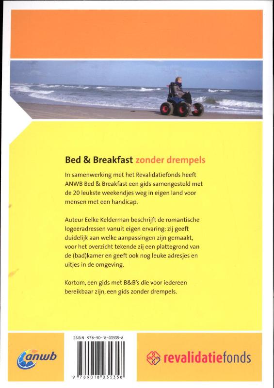 Achterkant van Bed & Breakfast zonder drempels