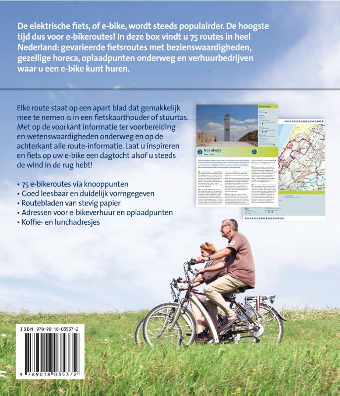 Achterkant van ANWB E-bikebox Nederland