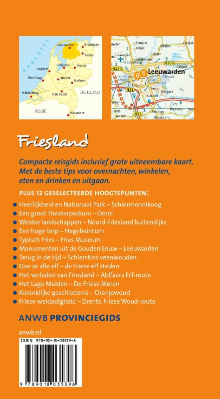 Achterkant van Friesland