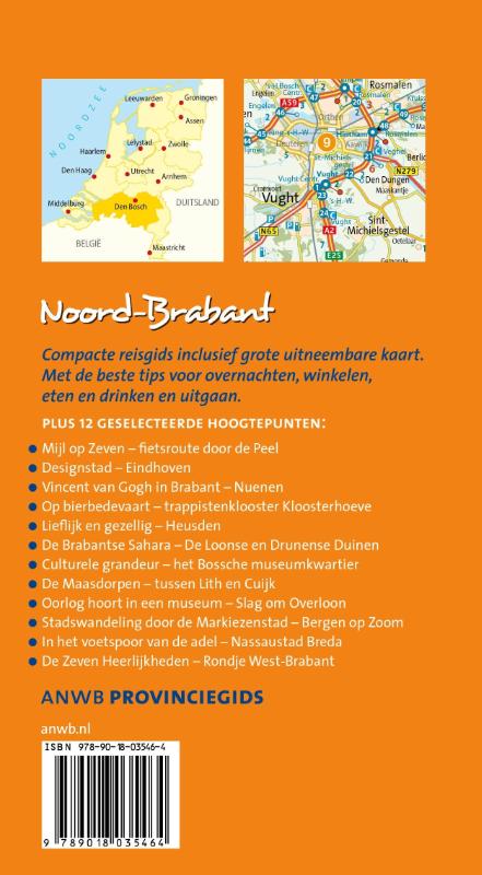 Achterkant van Noord-Brabant