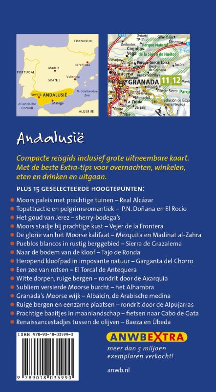 Achterkant van Andalusië