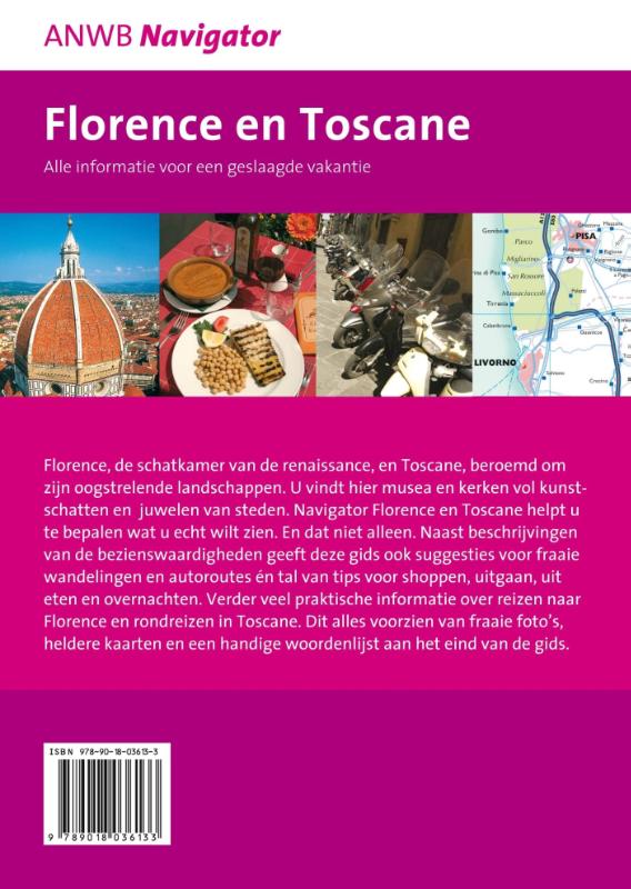Achterkant van Florence en Toscane