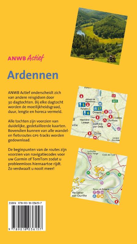 Achterkant van Ardennen