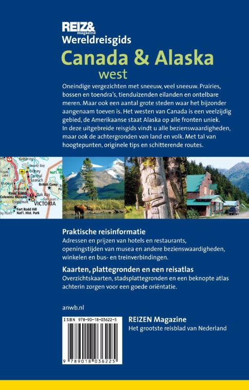 Achterkant van Canada & Alaska West