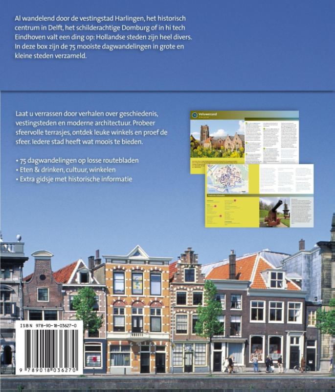 Achterkant van Stadswandelbox Nederland