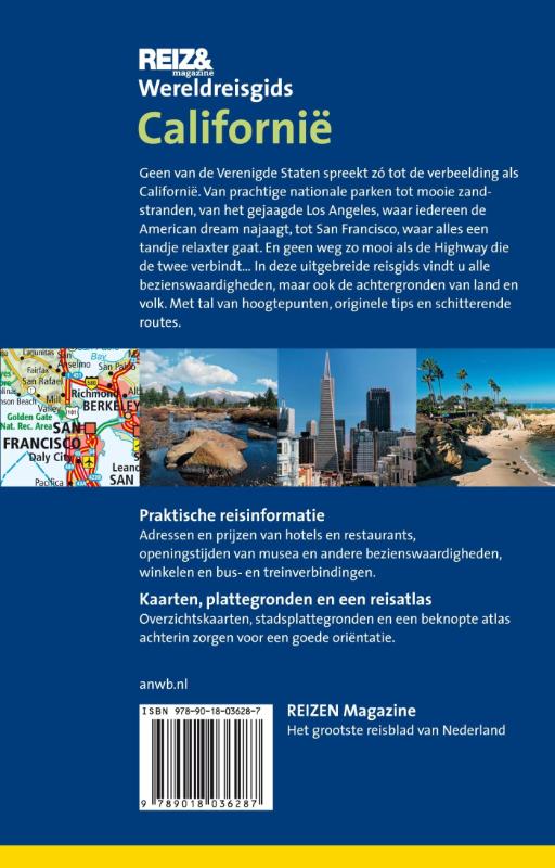 Achterkant van Californië