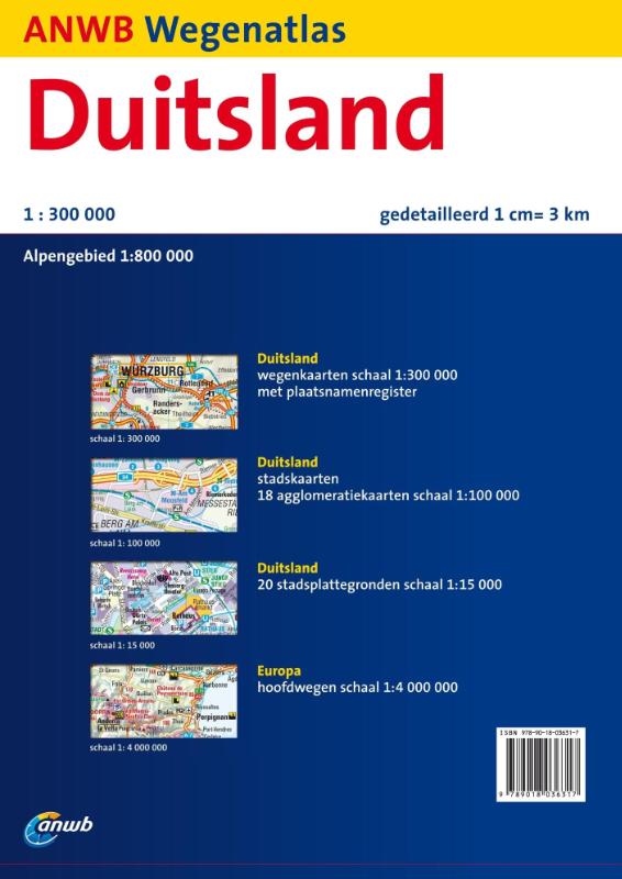 Achterkant van Duitsland