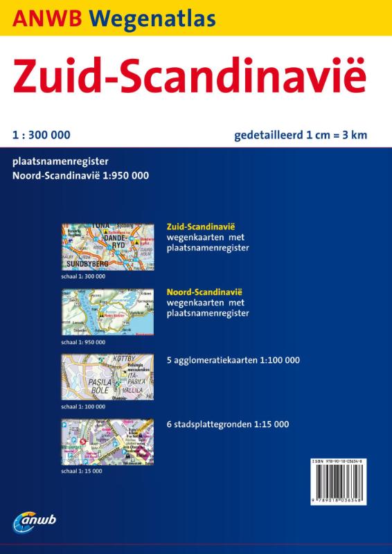 Achterkant van Zuid-Scandinavië