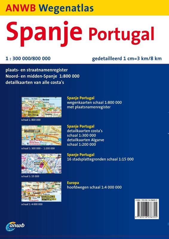 Achterkant van Spanje, Portugal