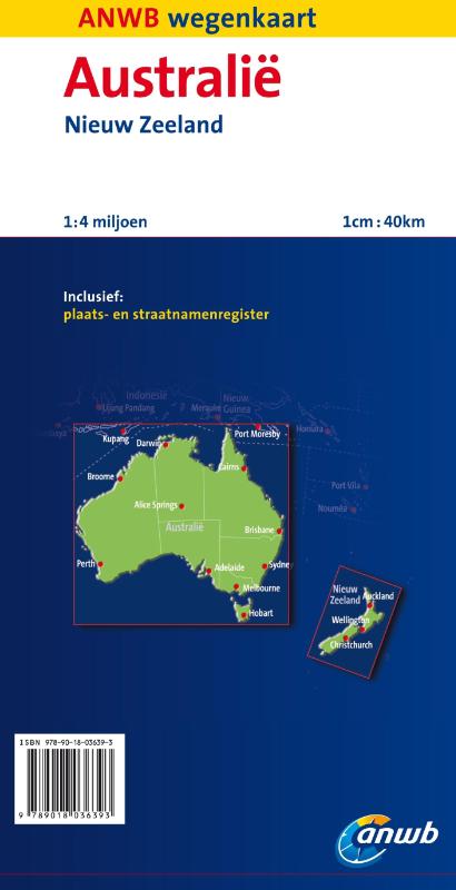 Achterkant van Australië, Nieuw-Zeeland