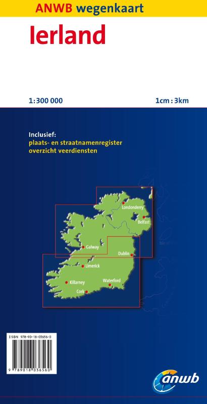 Achterkant van Ierland