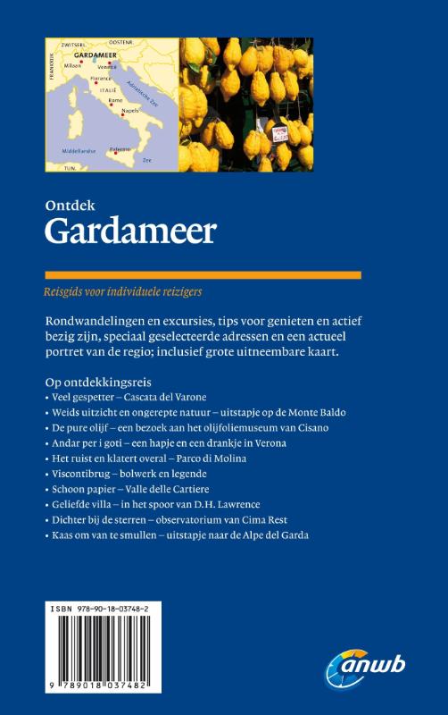 Achterkant van Gardameer