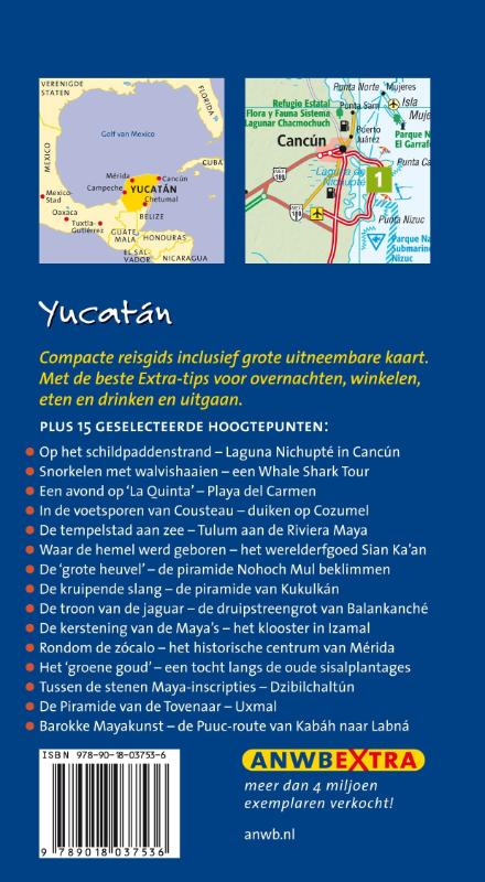 Achterkant van Yucatan
