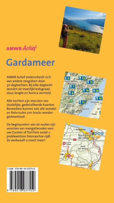 Achterkant van Gardameer