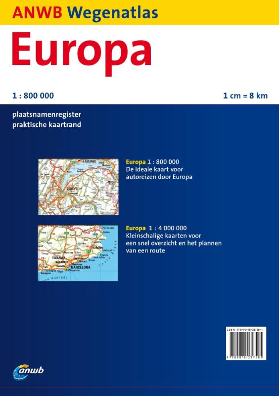 Achterkant van Europa