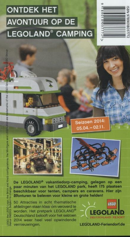 Achterkant van Campings onderweg 2014