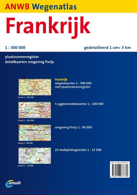 Achterkant van Frankrijk