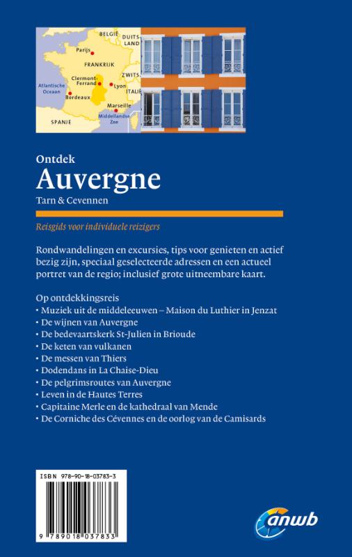 Achterkant van Auvergne