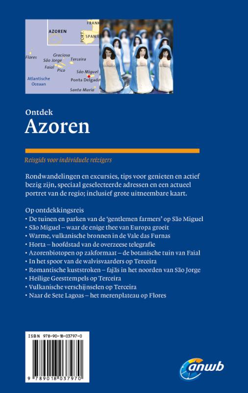 Achterkant van Azoren