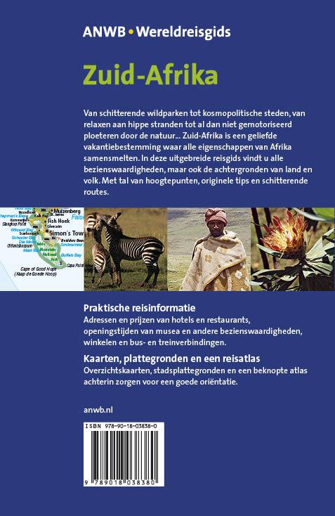 Achterkant van Zuid-Afrika