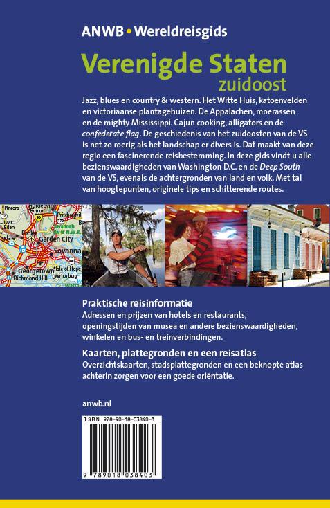 Achterkant van Verenigde Staten ZuidOost