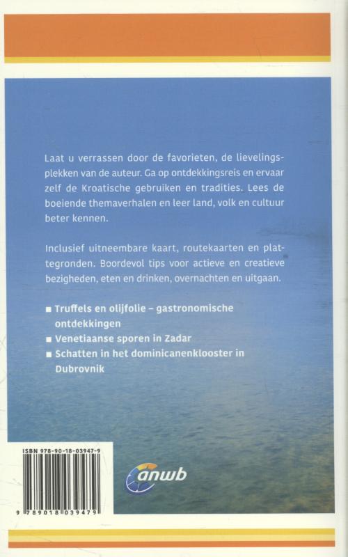 Achterkant van Kroatische kust