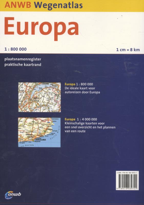 Achterkant van Europa 2016