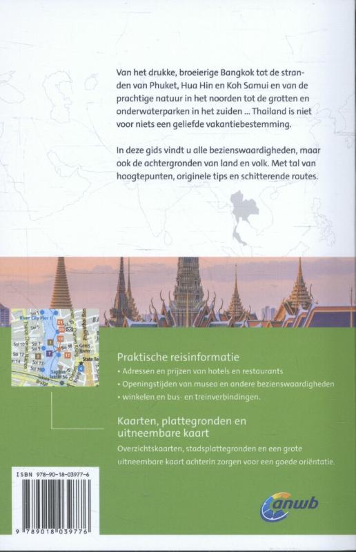 Achterkant van Thailand