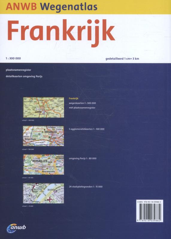 Achterkant van Frankrijk