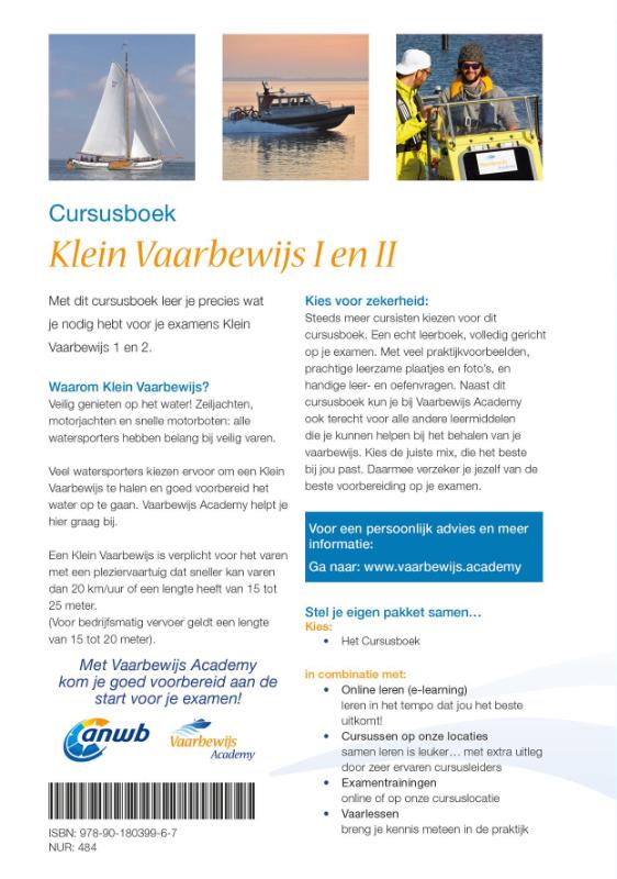 Achterkant van Cursusboek