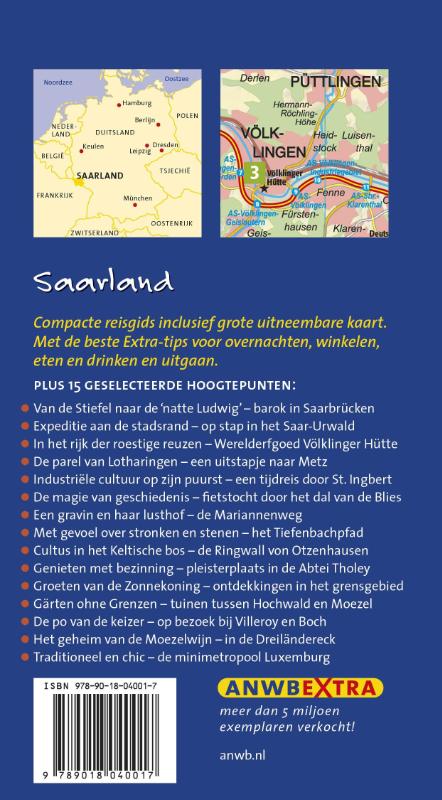 Achterkant van Saarland