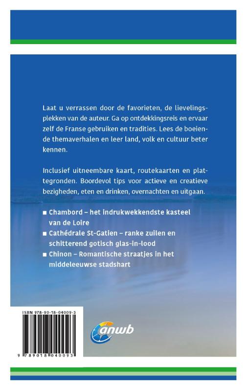 Achterkant van Ontdek Loiredal