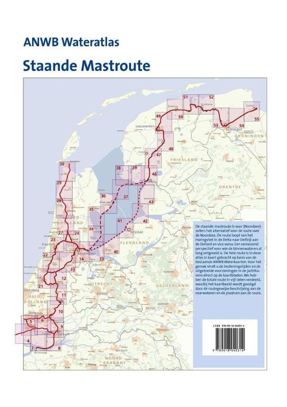 Achterkant van Staande mastroute