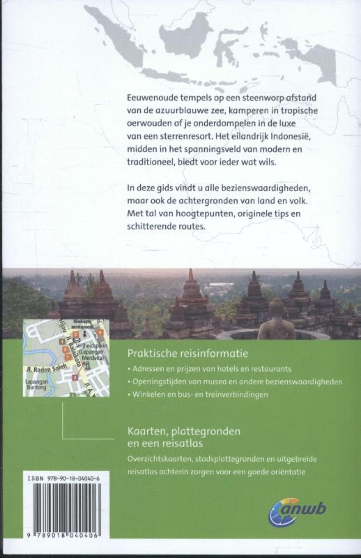 Achterkant van Indonesië