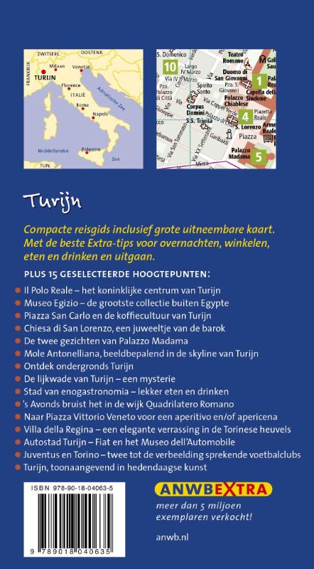 Achterkant van Turijn
