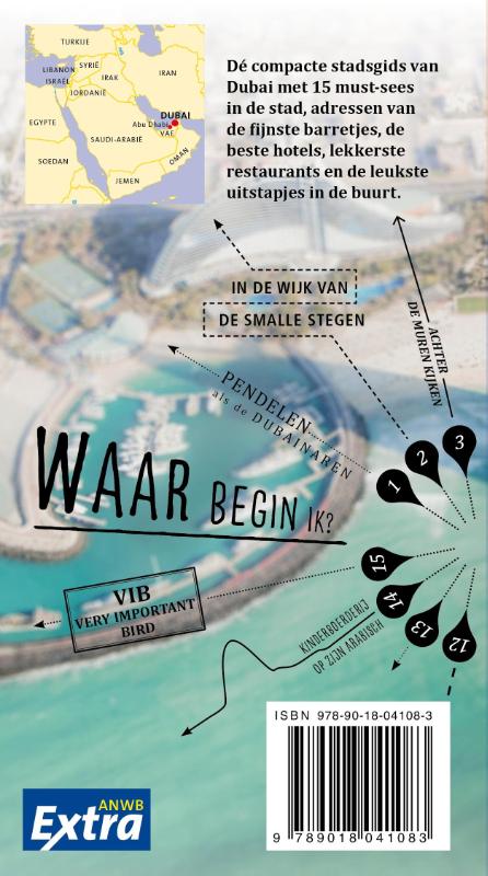 Achterkant van Dubai