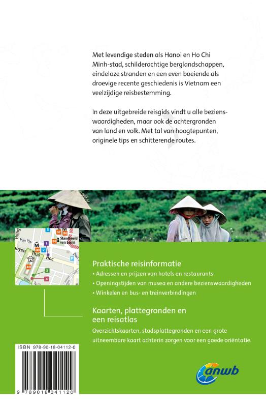 Achterkant van Vietnam