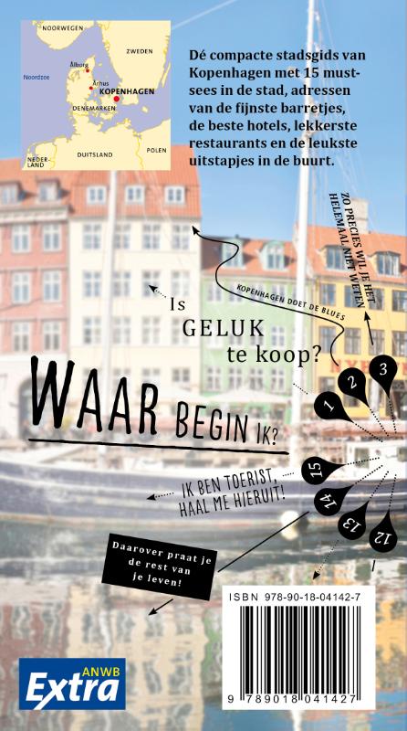 Achterkant van Kopenhagen anwb extra